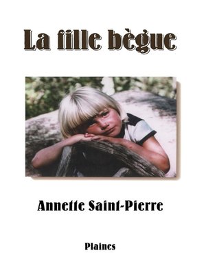 cover image of La fille bègue